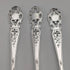 【On Hold】1916 British Antique Pure Silver Tea Spoon Set of 3 Total 55g Walker&Hall
